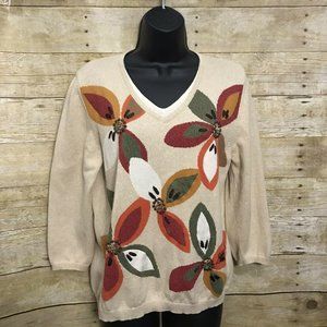 Alfred Dunner Petities PL Petite Large Sweater